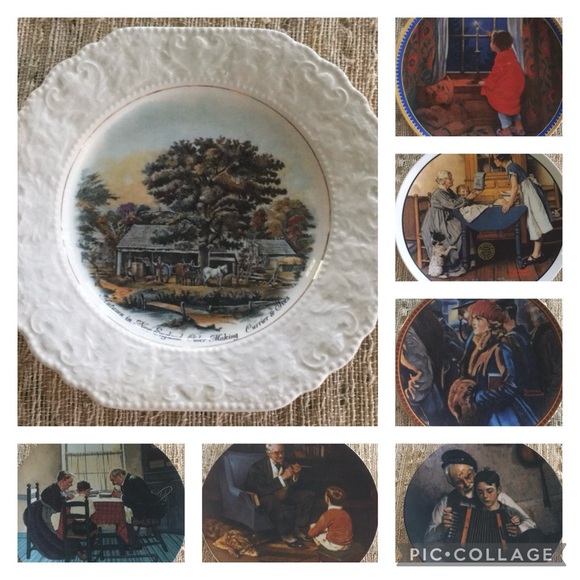 COLLECTIBLE PLATES ~ bundle/7 - Picture 1 of 8
